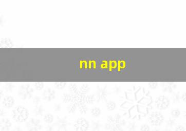 nn app